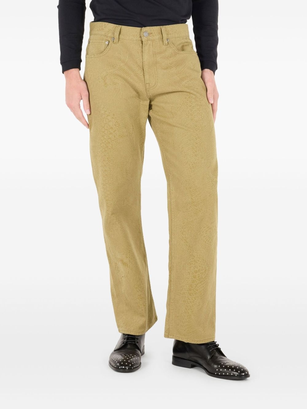 straight-leg trousers - 2