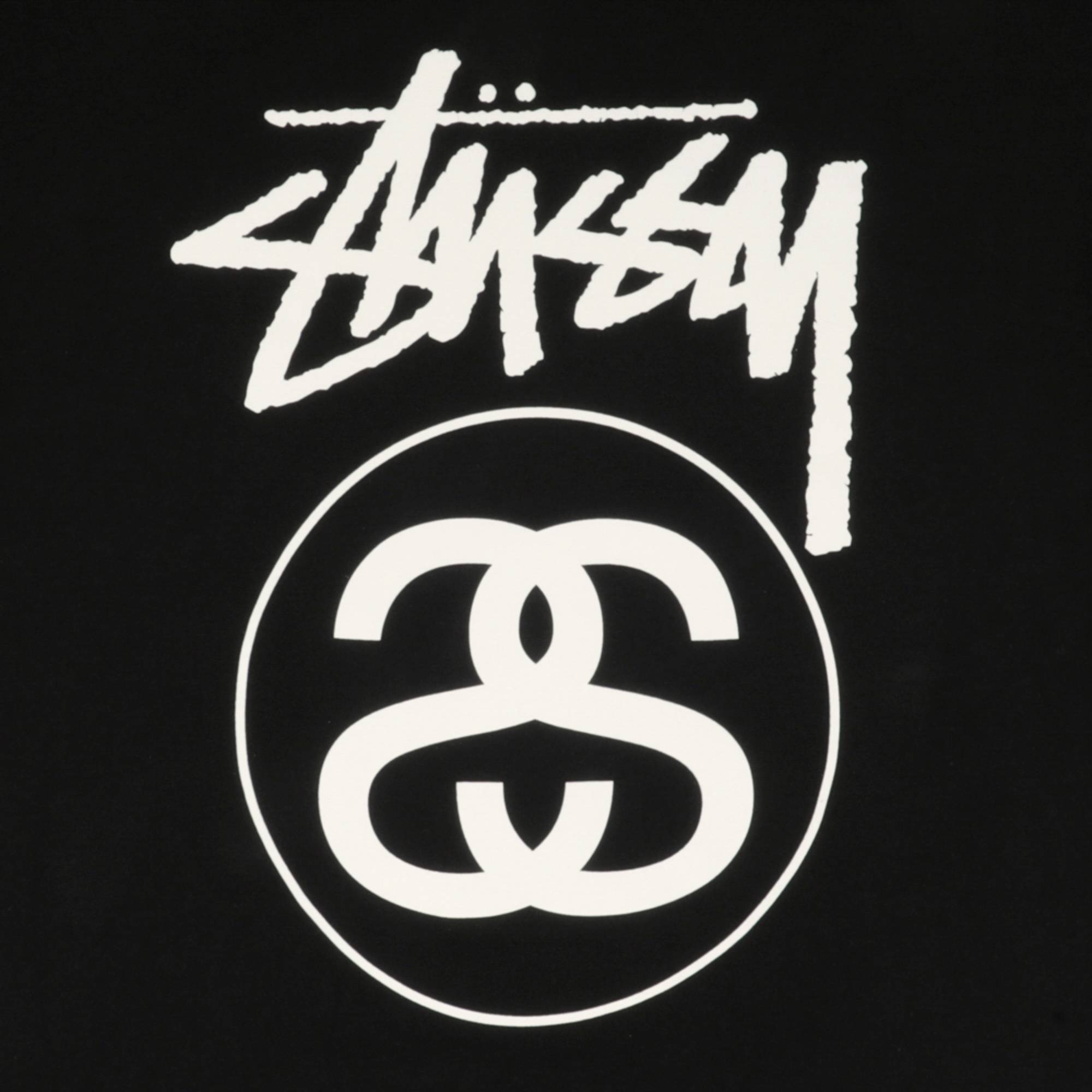 Stüssy Stussy Stock Link Tee 'Black' | REVERSIBLE