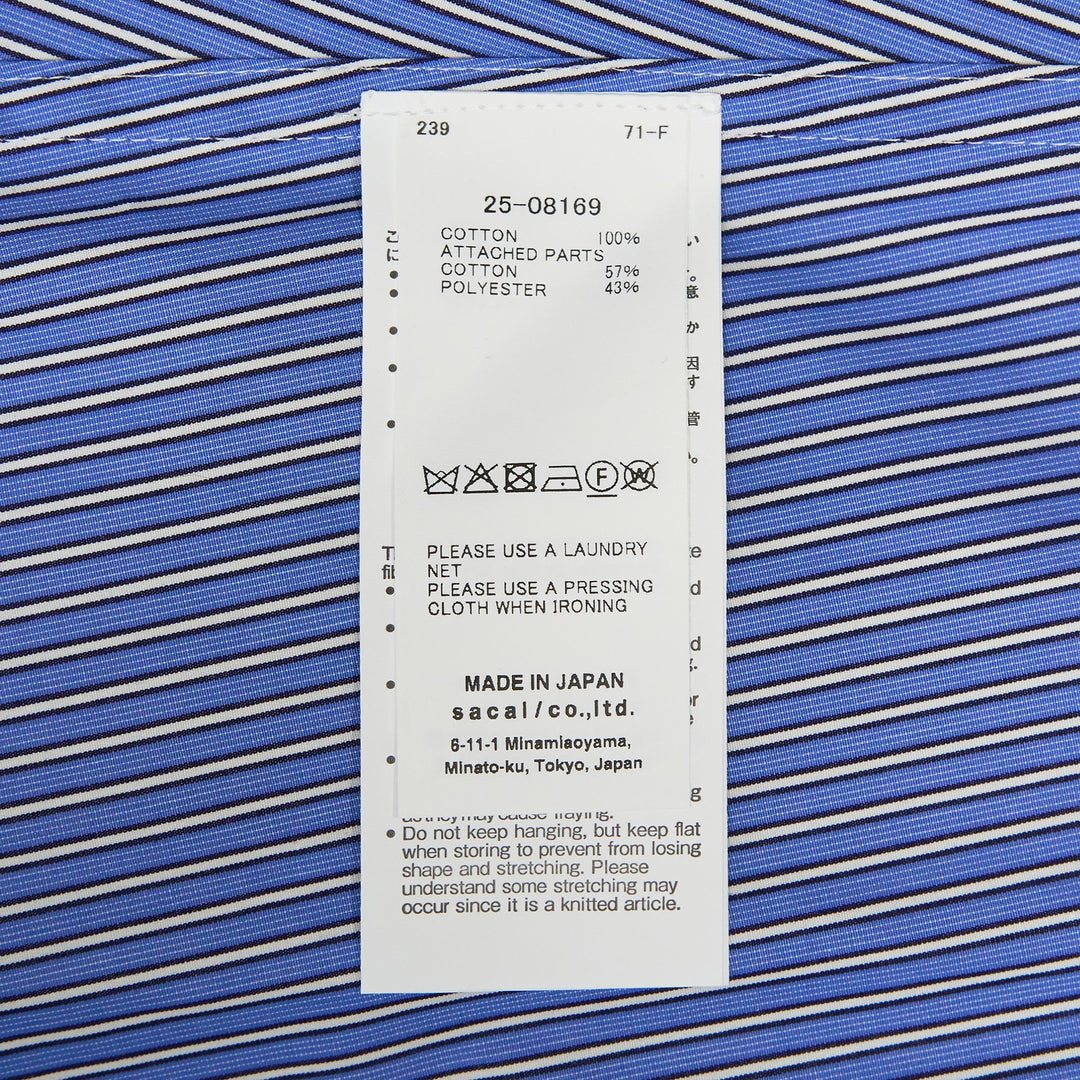 Poplin x Cotton Knit Dress - 3