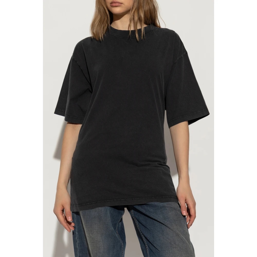 Tシャツ・カットソー BALENCIAGA 831584TSVC1 Shirts Ribbon details t-shirt BALENCIAGA: T-shirt woman - Black | Balenciaga t-shirt