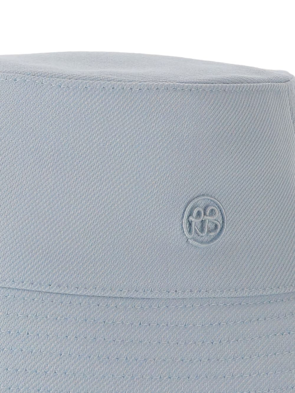logo-embroidered bucket hat - 4