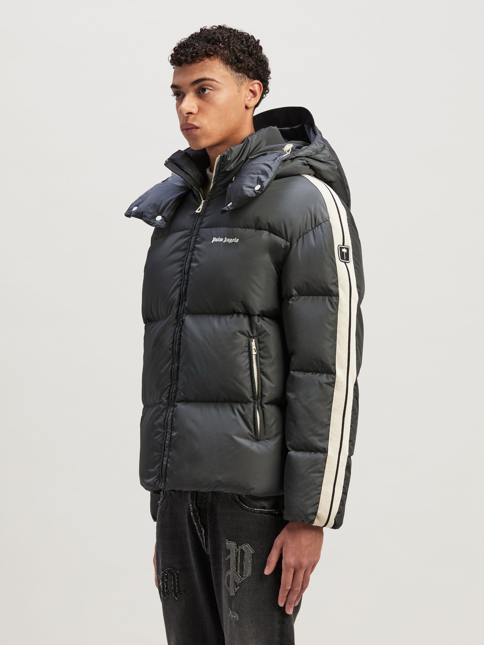 Hooded Track Down Jacket - 4