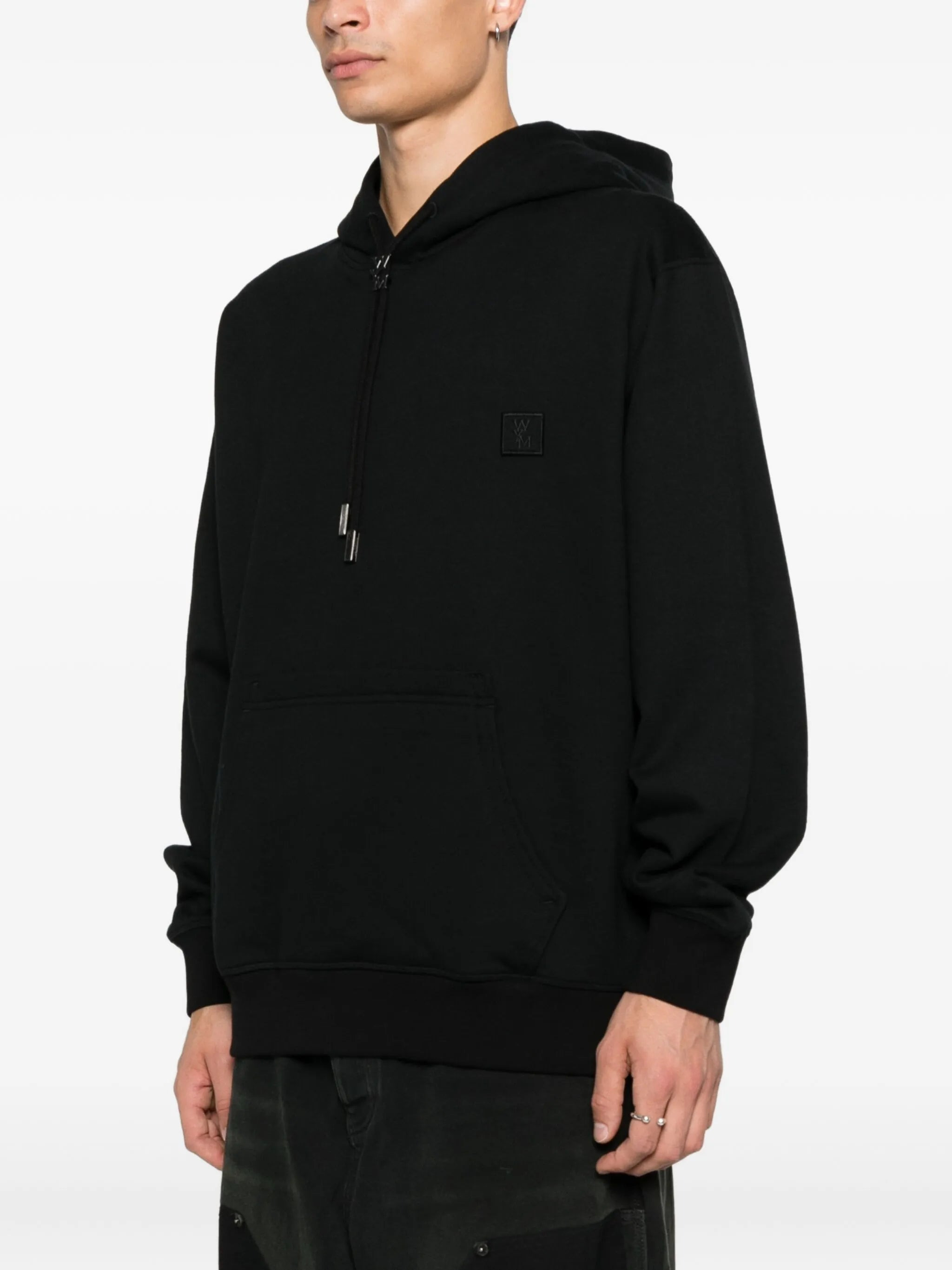 Wooyoungmi Embroidered-logo Drawstring Hoodie - 2