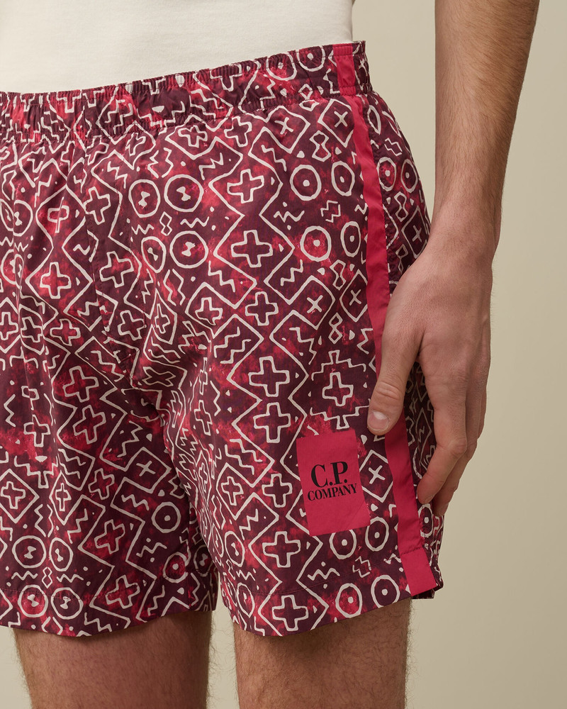 Flatt Nylon Bogolan Swim Shorts 4