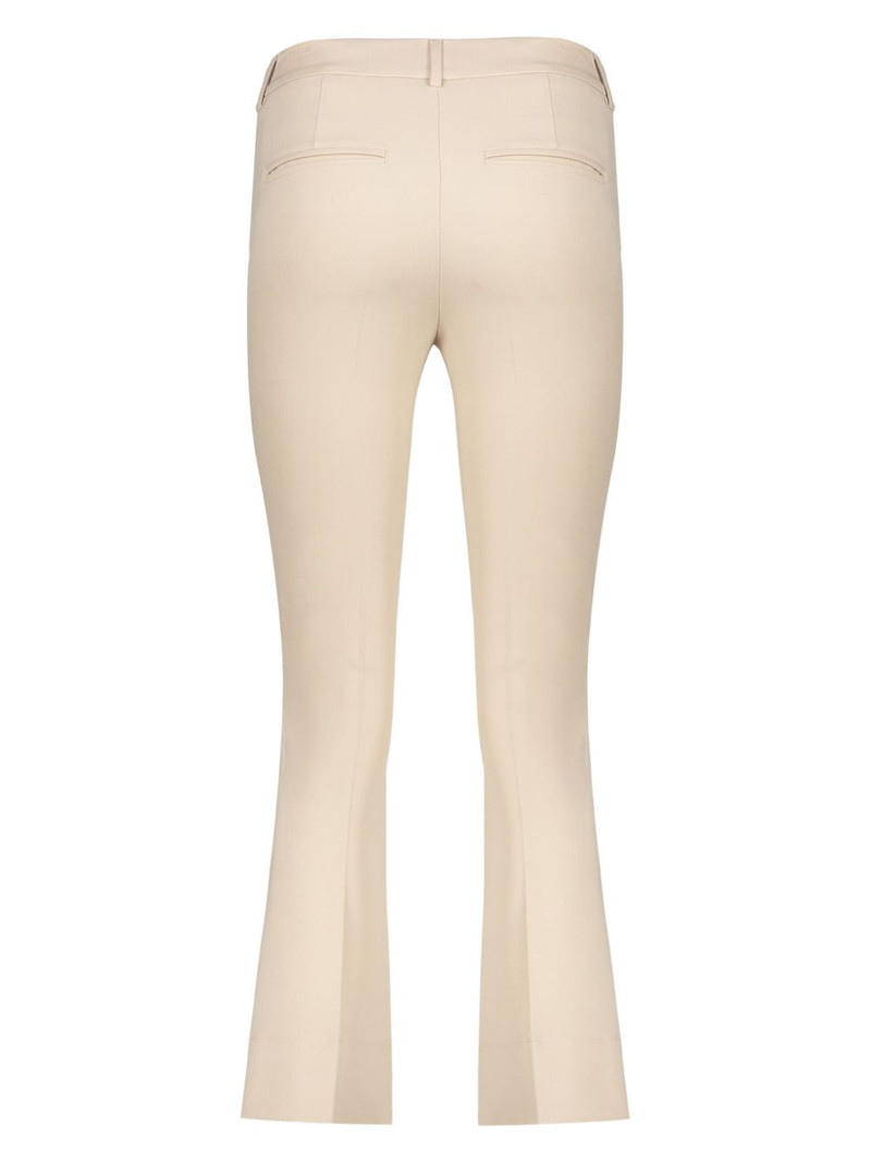 Herno button-fastening flared trousers outlook