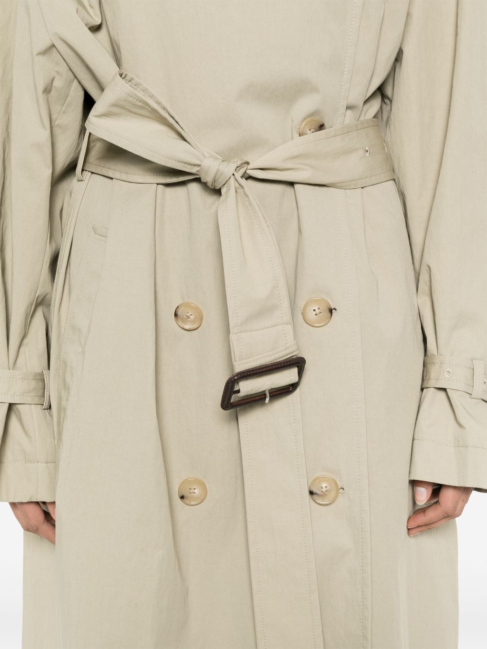 Crisp Summer trench coat - 5
