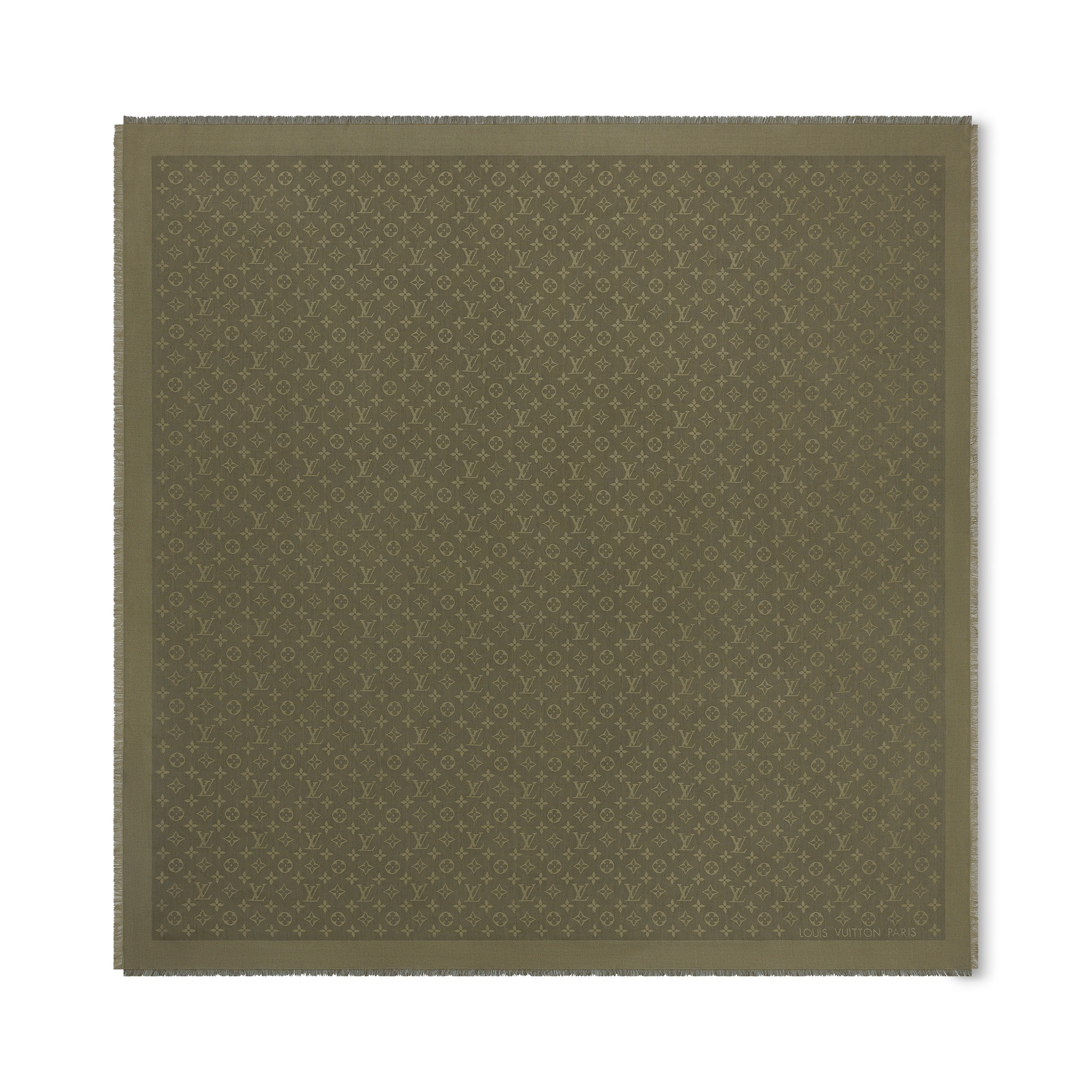 Monogram Classic Shawl - 1