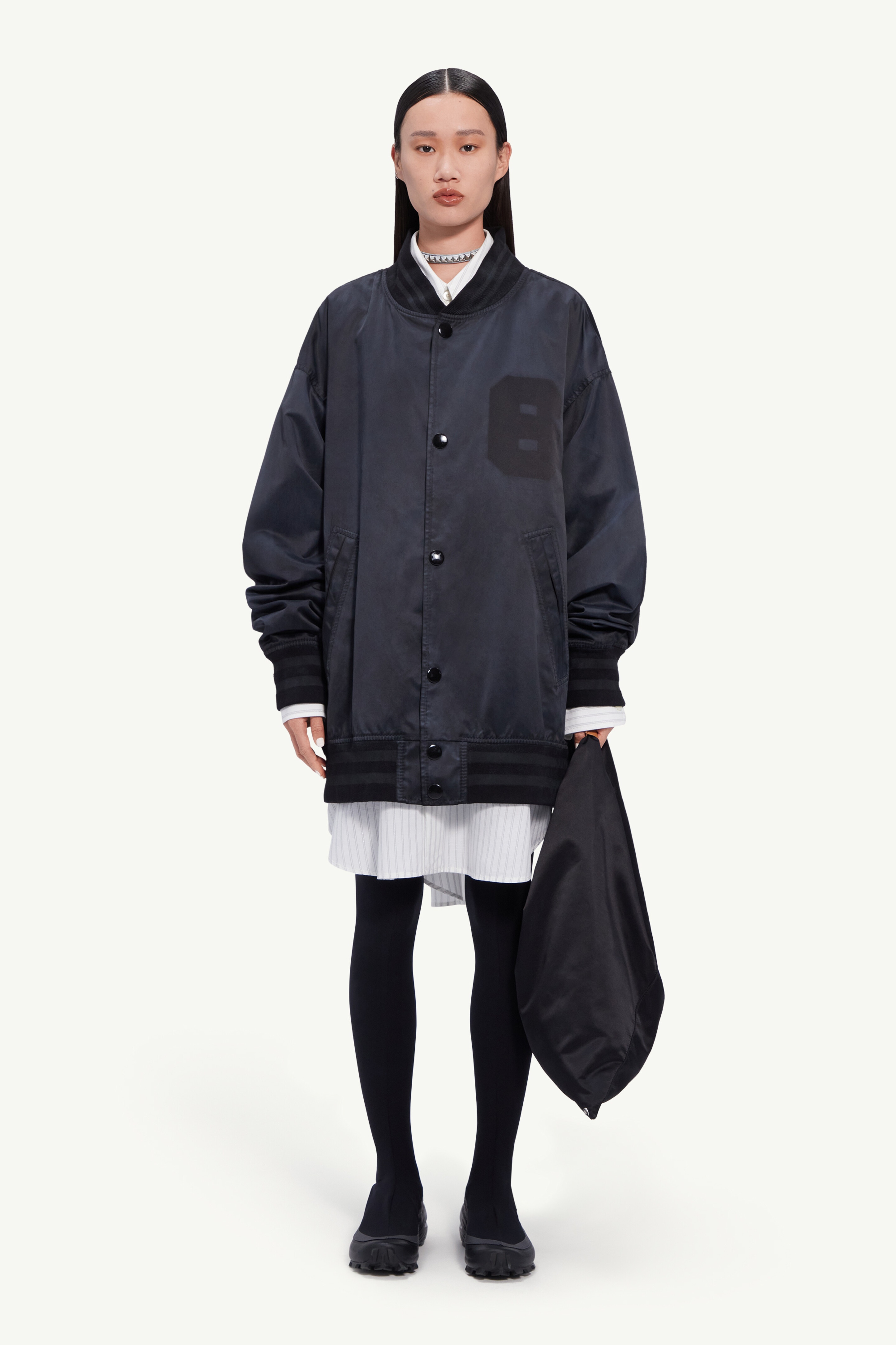 Oversized varsity jacket - 2