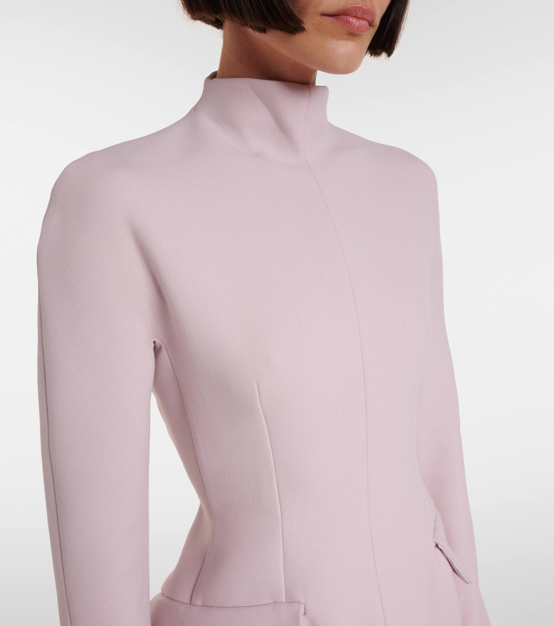 Tefrite crêpe minidress - 4