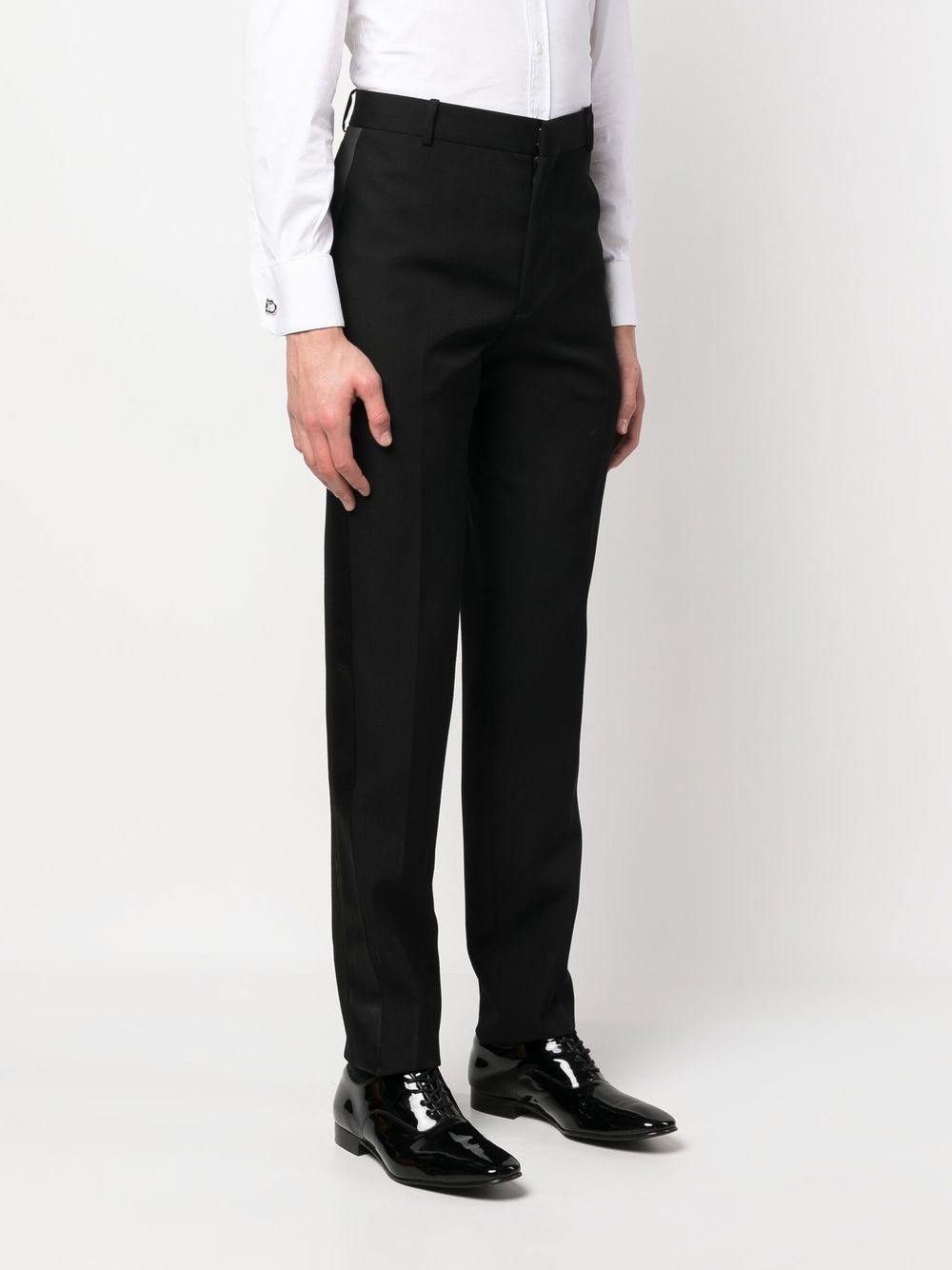 stripe-detail tailored trousers - 3