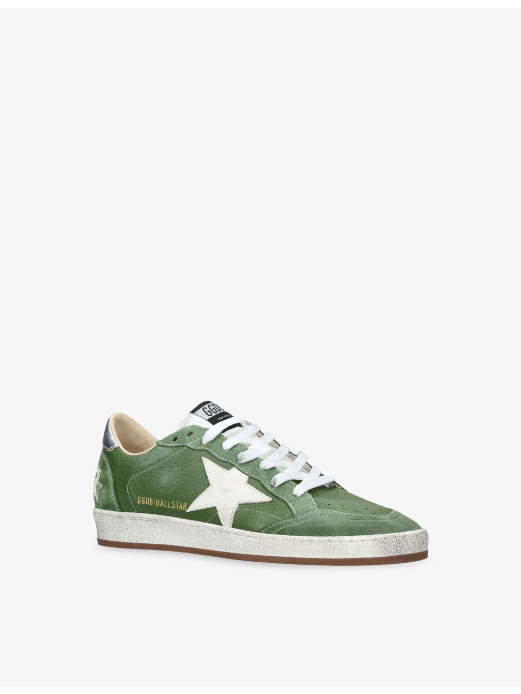 Men’s Ball Star Leather Low-Top Trainers - 3