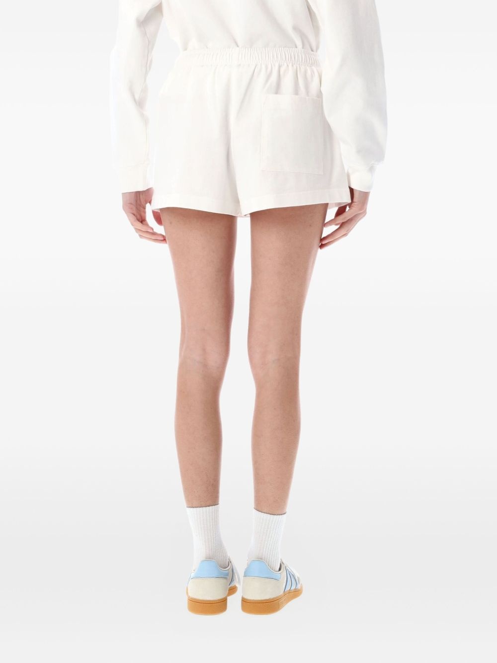 logo-print shorts - 2