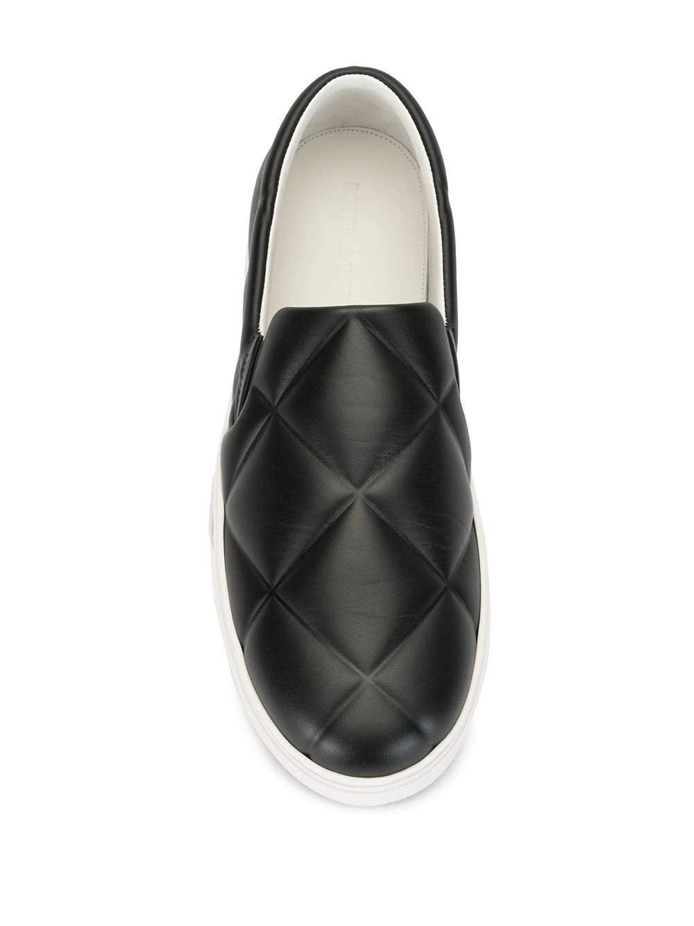 Intrecciato slip-on sneakers - 4