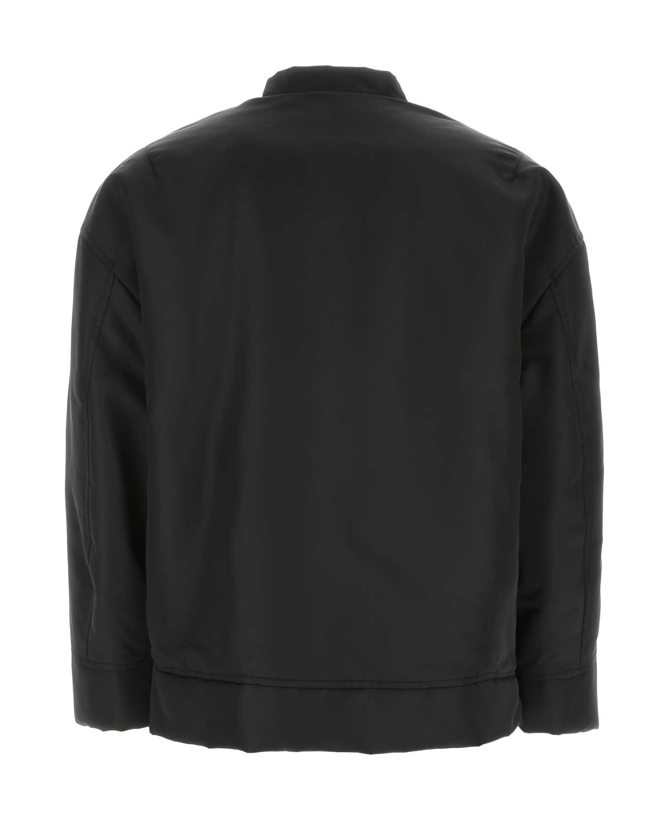 Black Nylon Jacket - 2