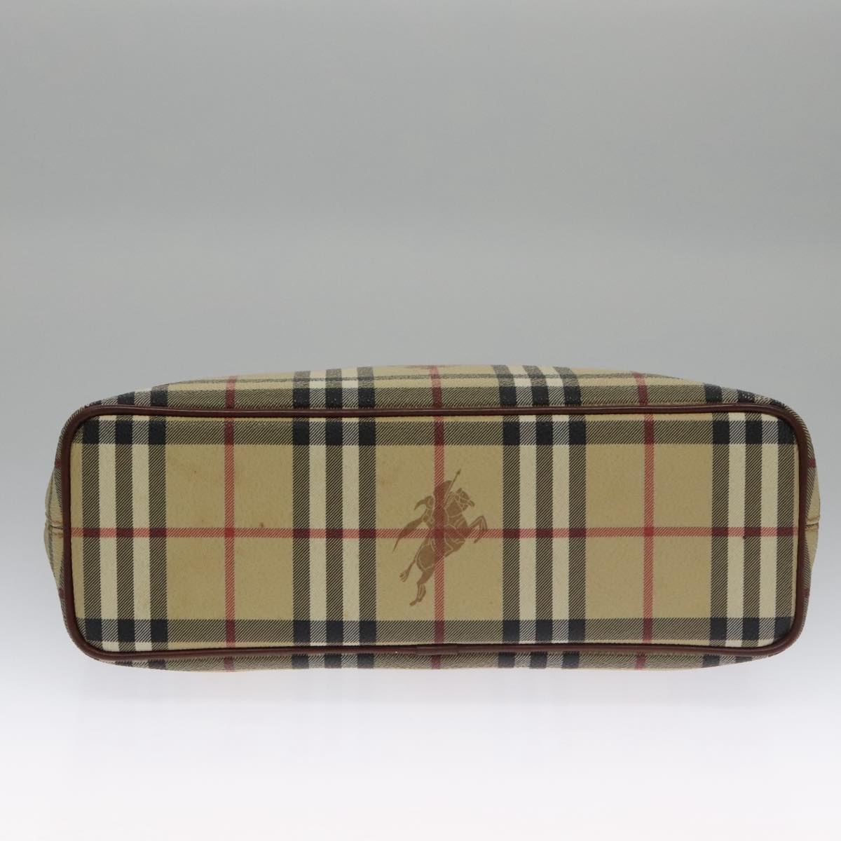 Burberry Nova Check Tote Bag Pvc Beige - 9