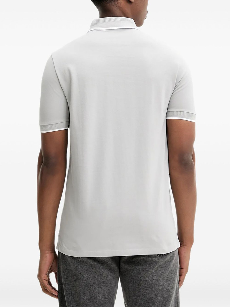 HUGO logo-appliqué polo shirt outlook