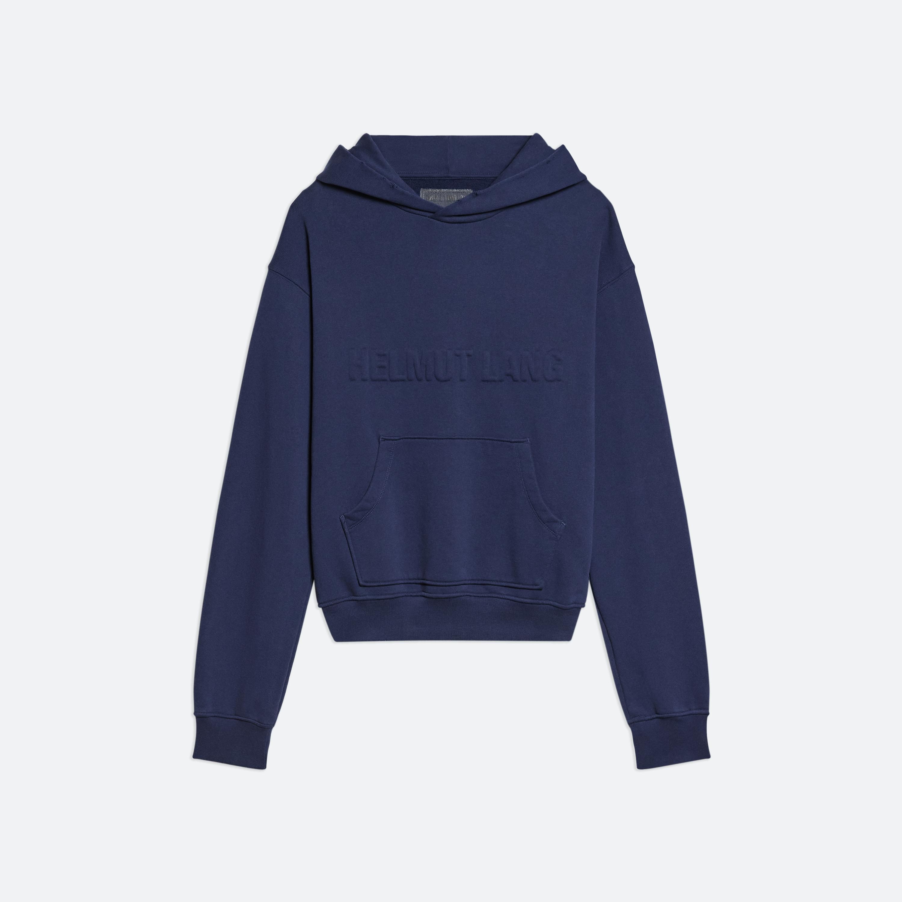 EMBOSSED LOGO HOODIE - 1