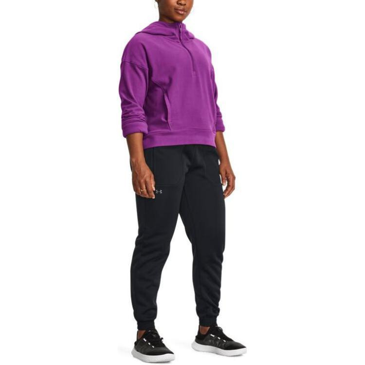 (WMNS) Under Armour Splendid Sweatpants 'Black' 1382286-001 - 5