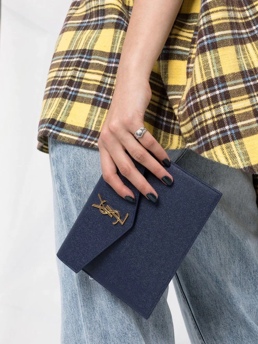 small YSL envelope clutch - 3