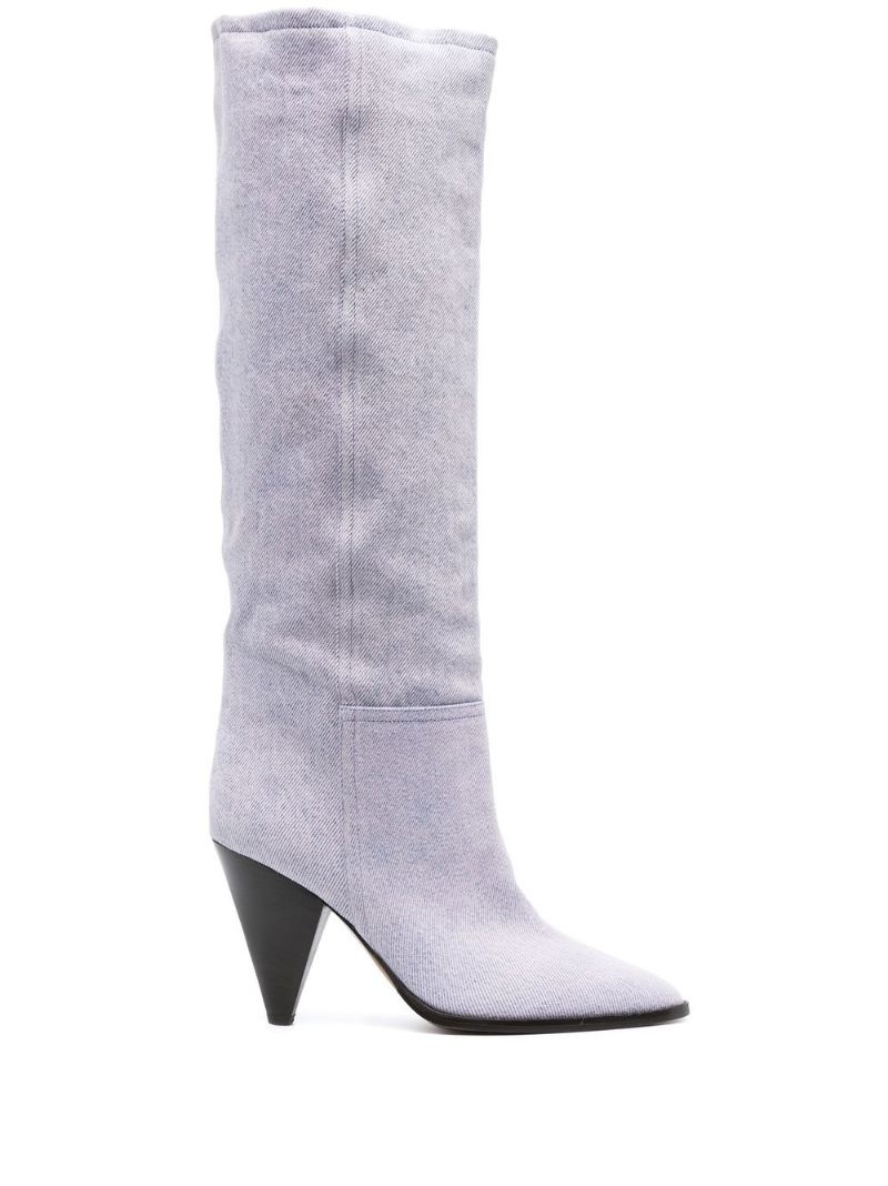 Ririo 90mm knee-high boots - 1