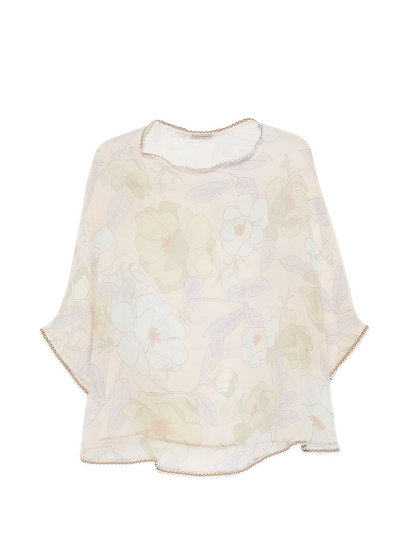 New Merlina floral-print blouse 1