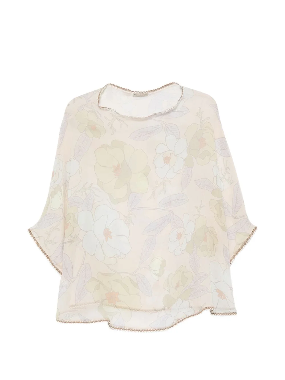New Merlina floral-print blouse - 1