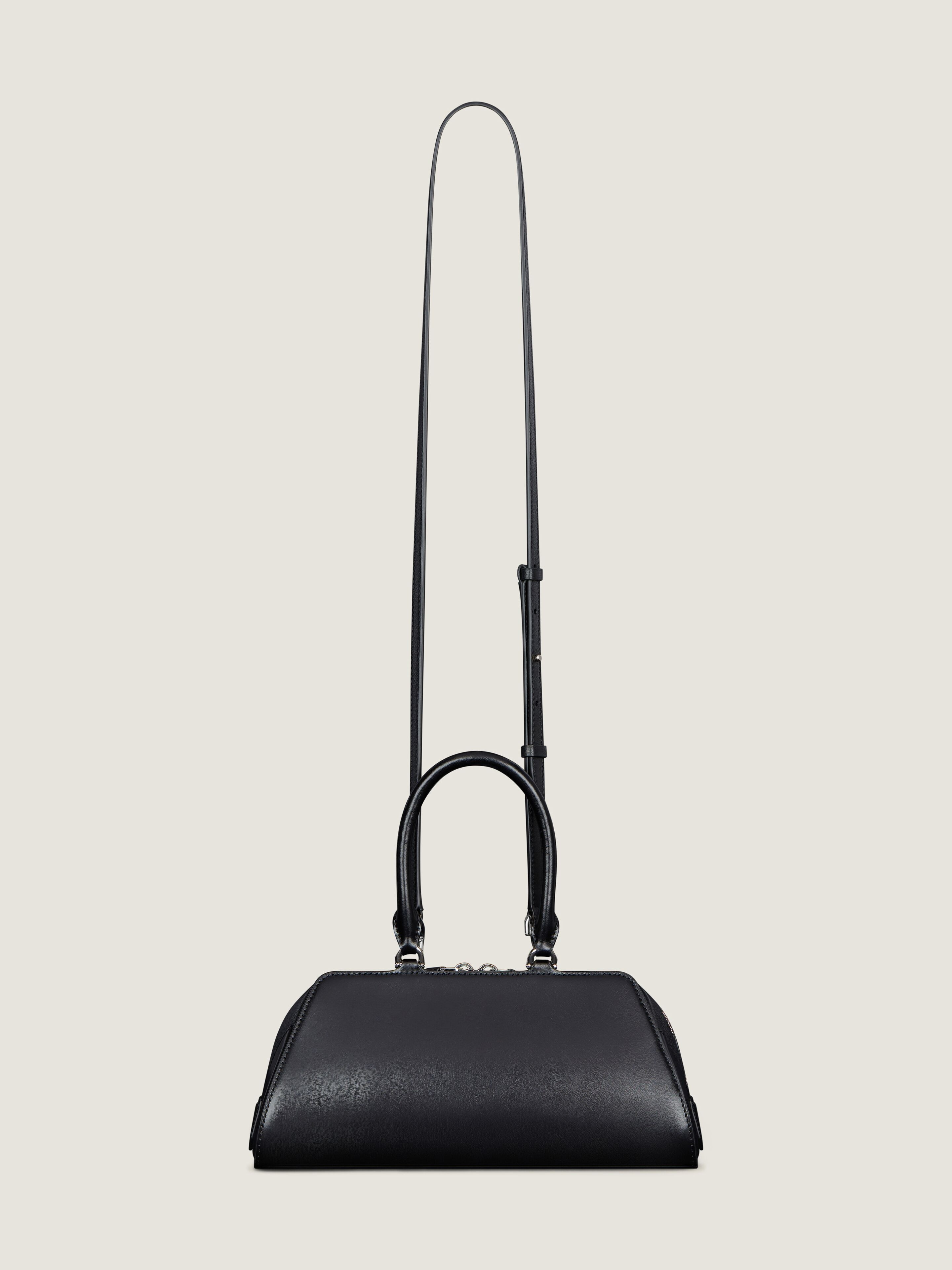 SMALL ANTIGONA CUBE EAST-WEST BAG IN BOX LEATHER - 4