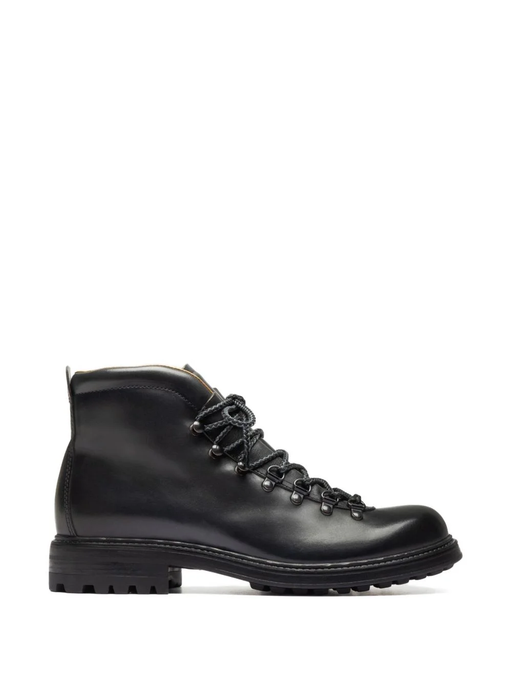 lace-up leather boots - 1