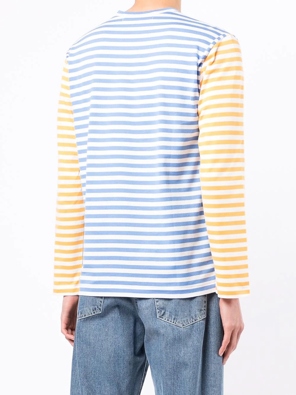 striped long-sleeve T-shirt - 4