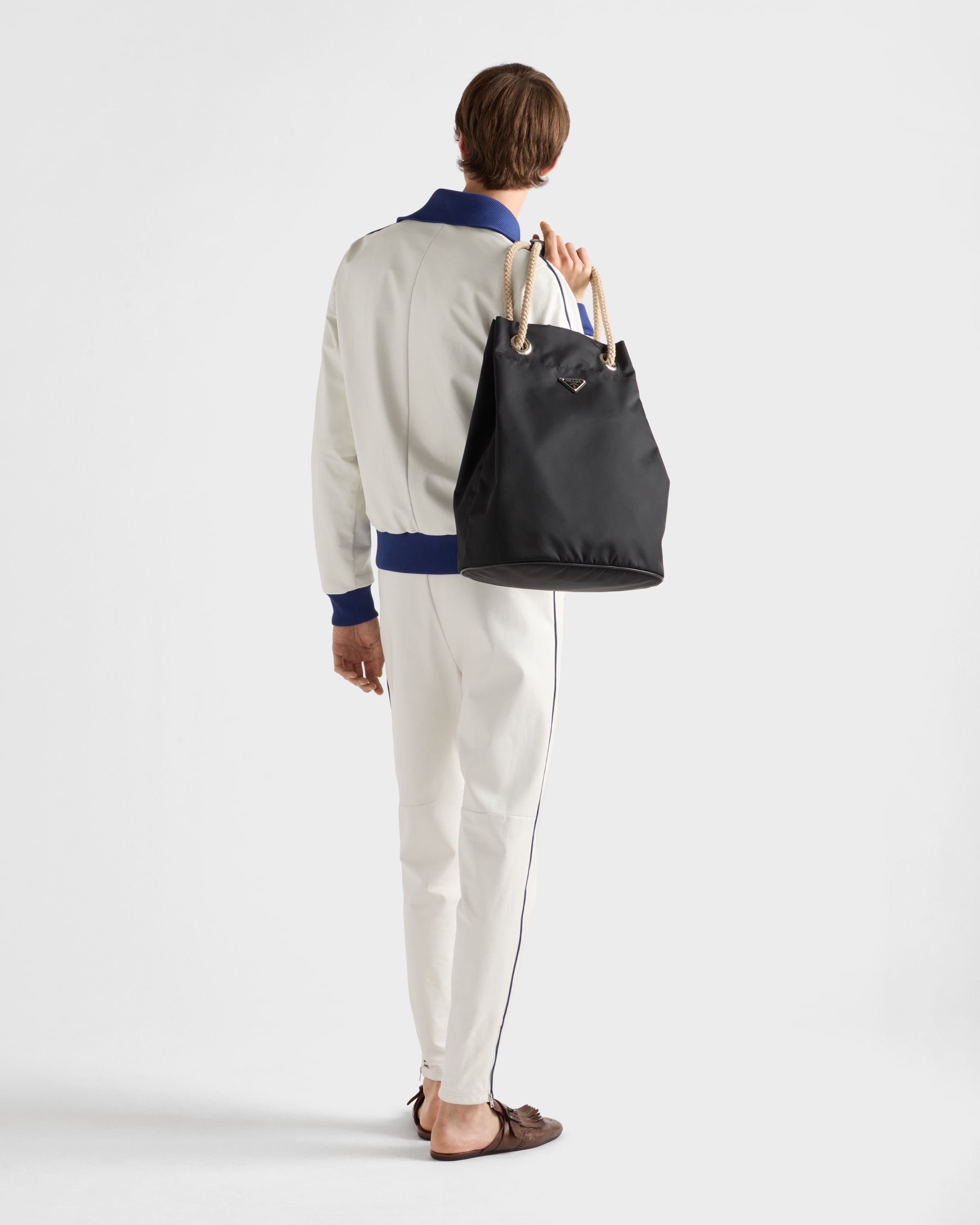 Nappa leather joggers - 5
