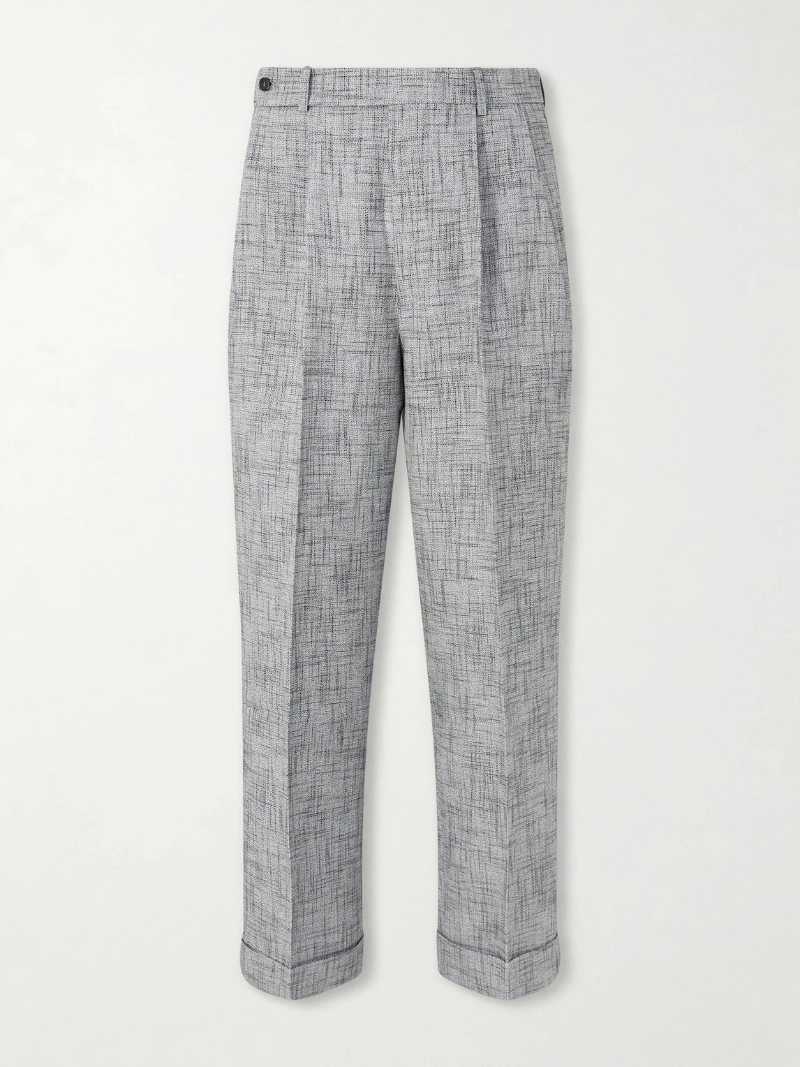 Static Weave McNab Straight-Leg Woven Trousers - 1