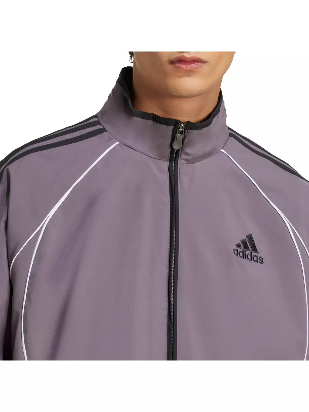 Men's Teamgeist Adicolor Track Top -Grey - 3