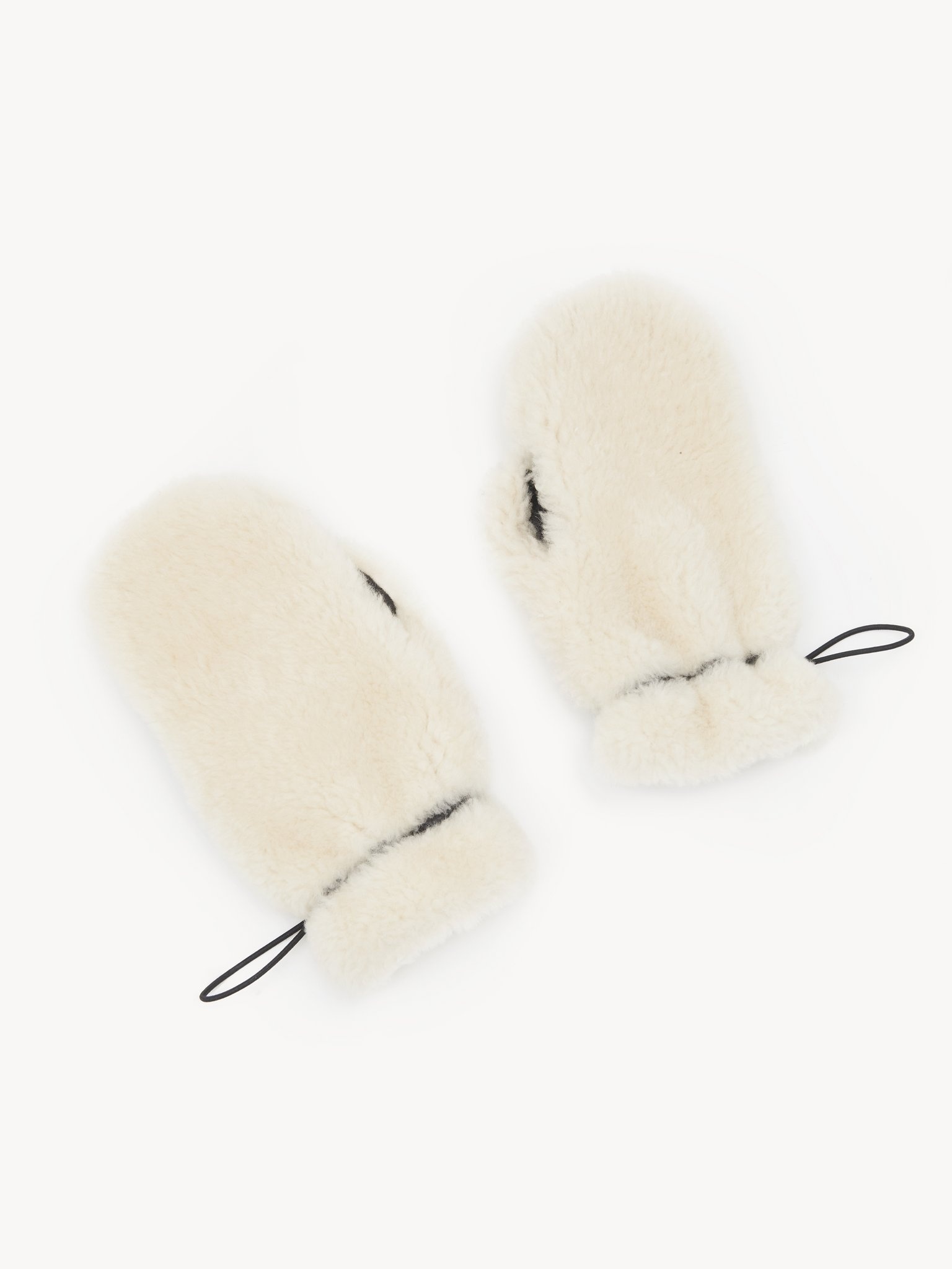 SHEARLING MITTENS 2