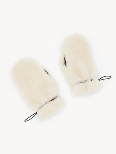 Chloé SHEARLING MITTENS outlook