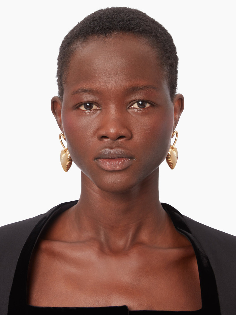 HEART CHARM EARRINGS 3