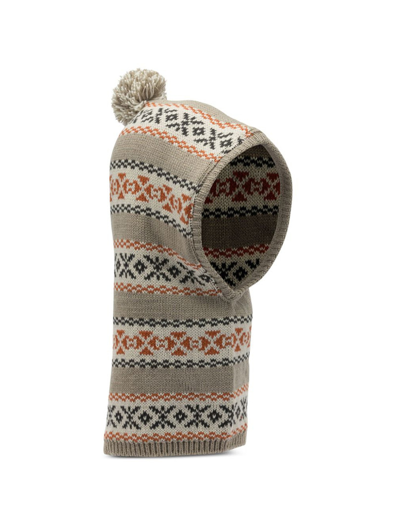 Kapital pompom patterned hat outlook