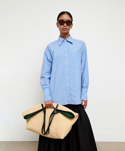 Mansur Gavriel OVERSIZED RAFFIA TOTE outlook