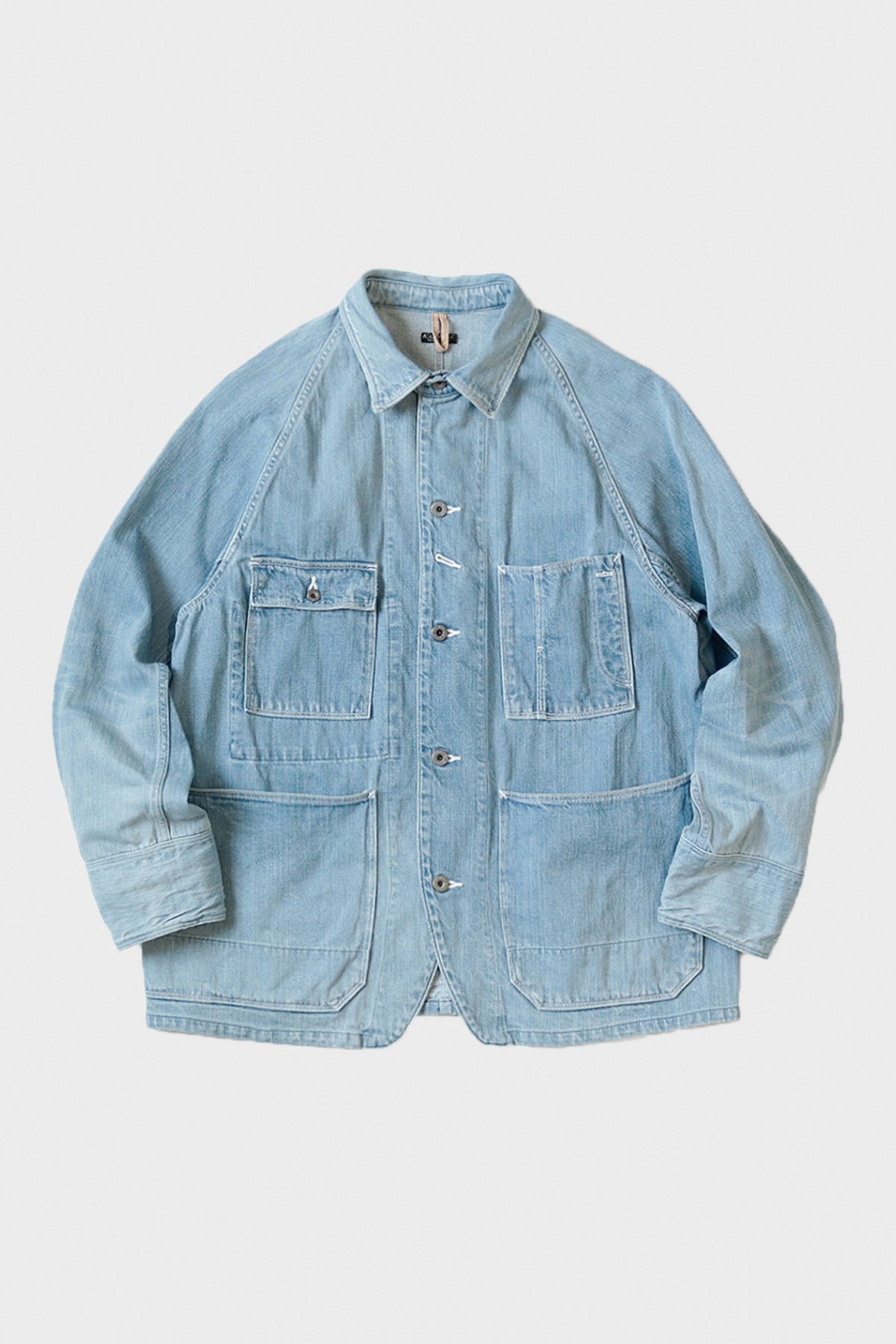 12oz Denim CACTUS Coverall (LIGHT) - Midtone - 1