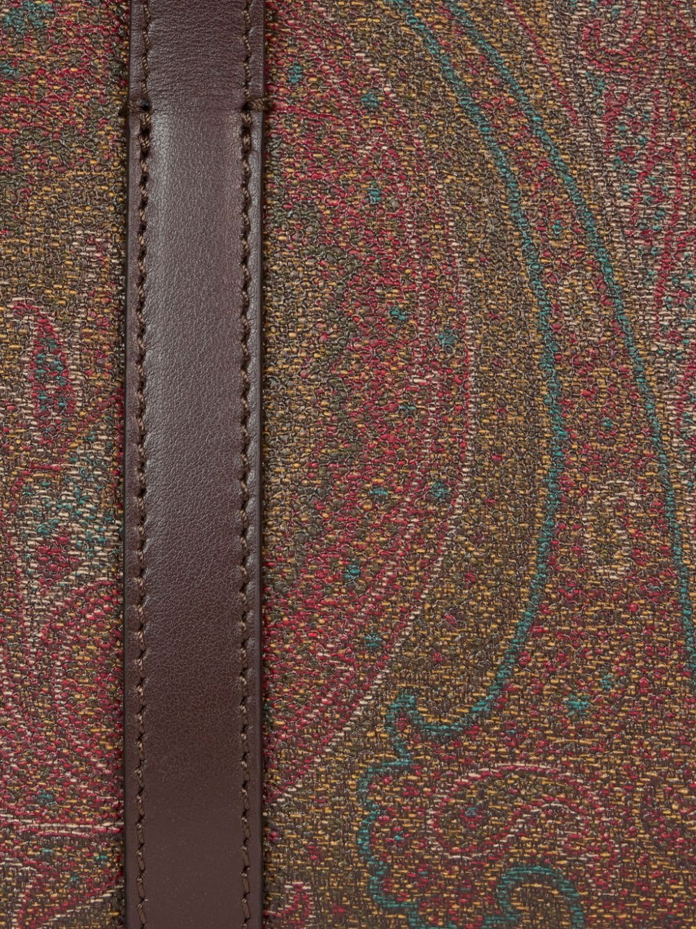 mini paisley-jacquard tote bag - 5