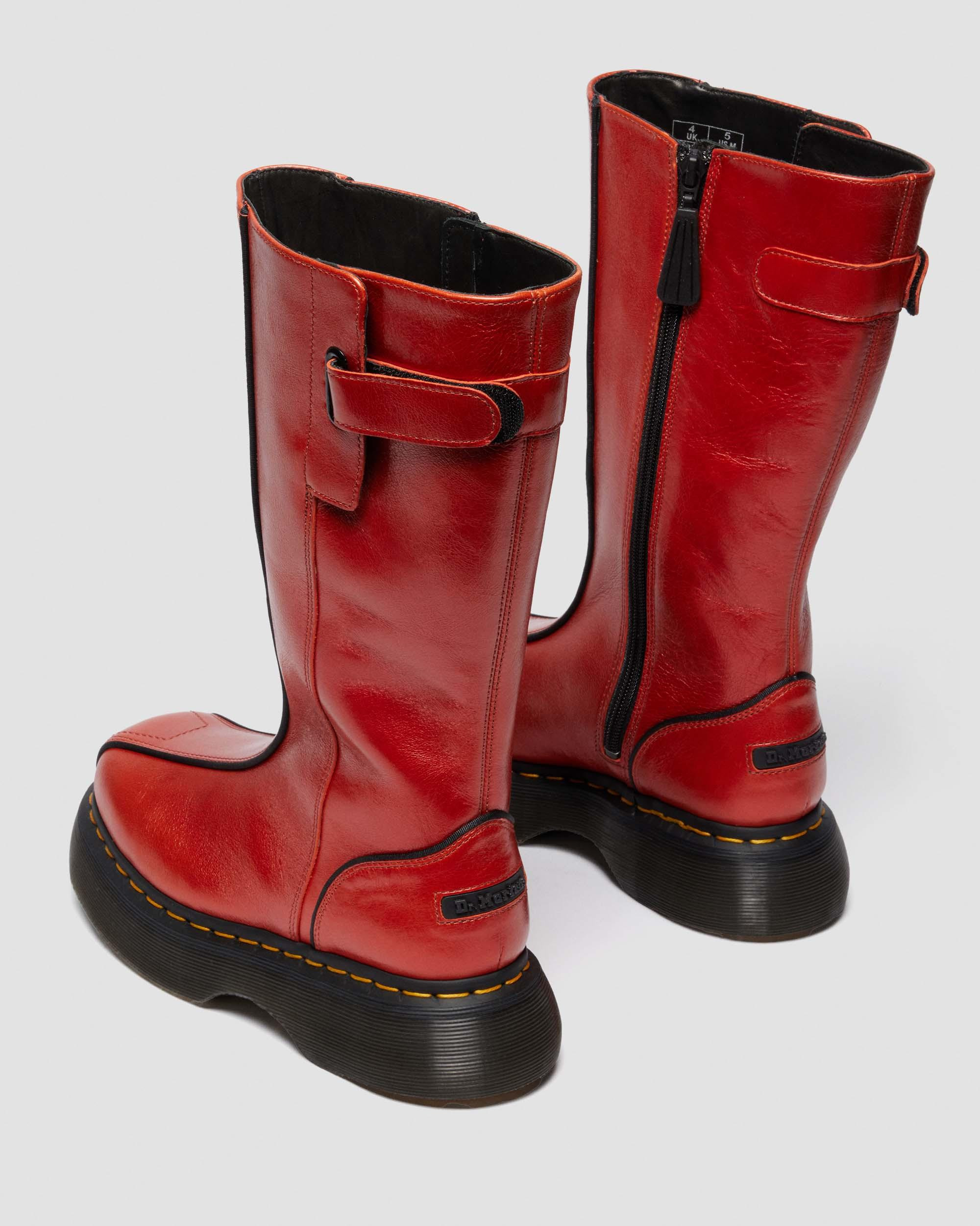 BUZZ HI Tall Eclipse Leather Boots - 9