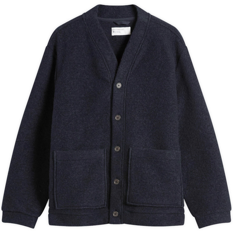 Universal Works Presented by END. Wool Fleece Adv Cardigan 1