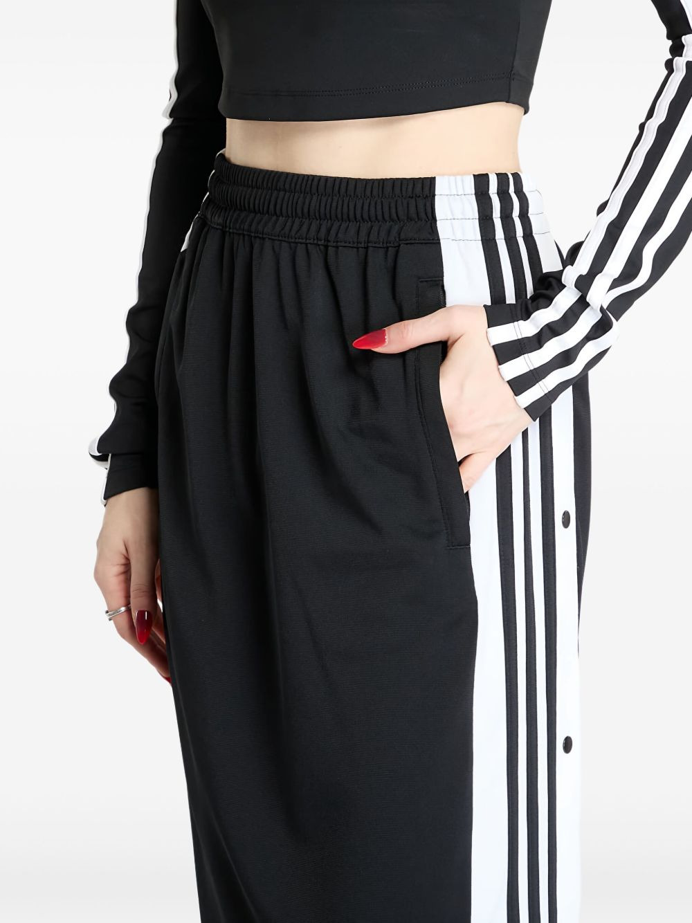 Adibreak Adicolor side-stripe maxi skirt - 4