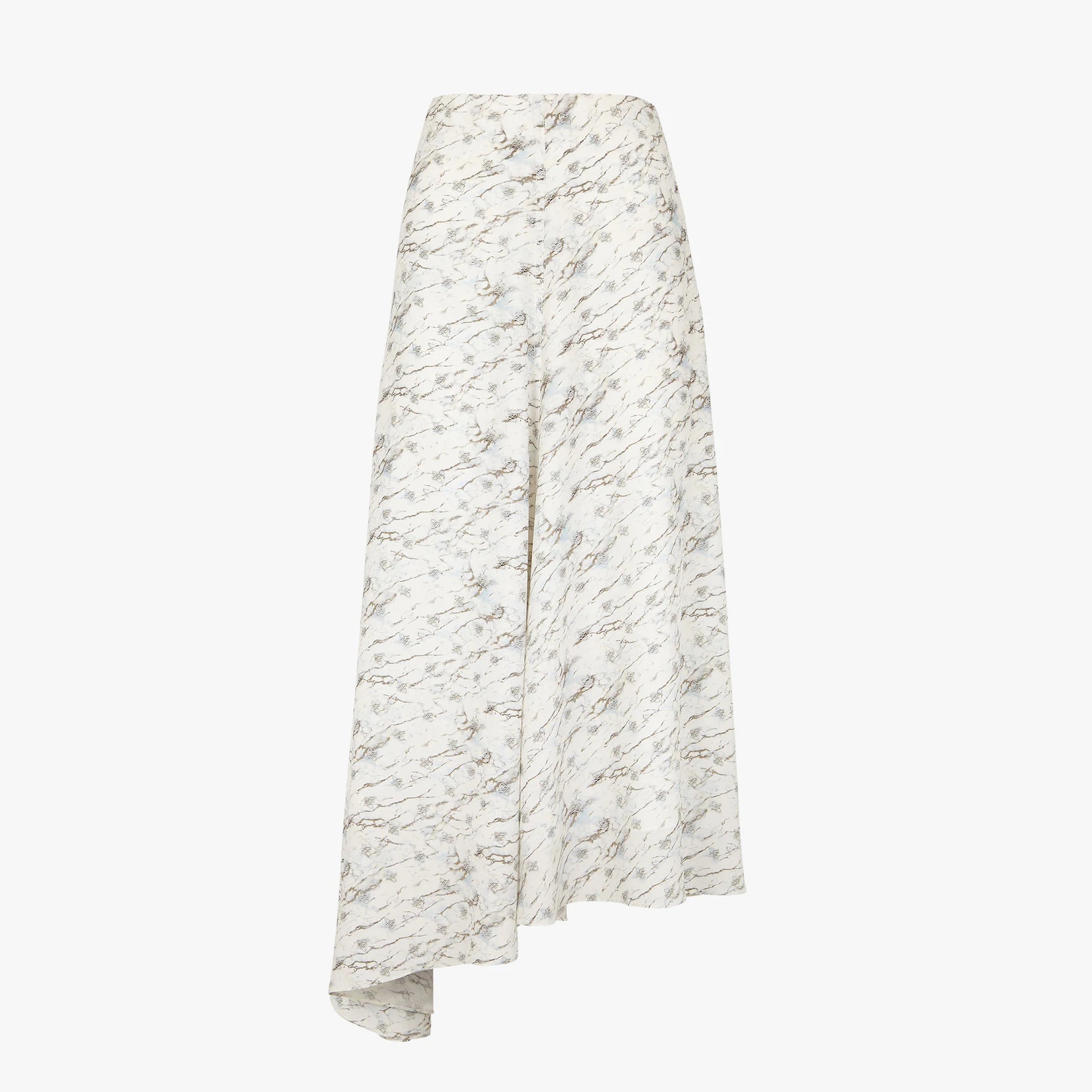 White silk skirt - 1