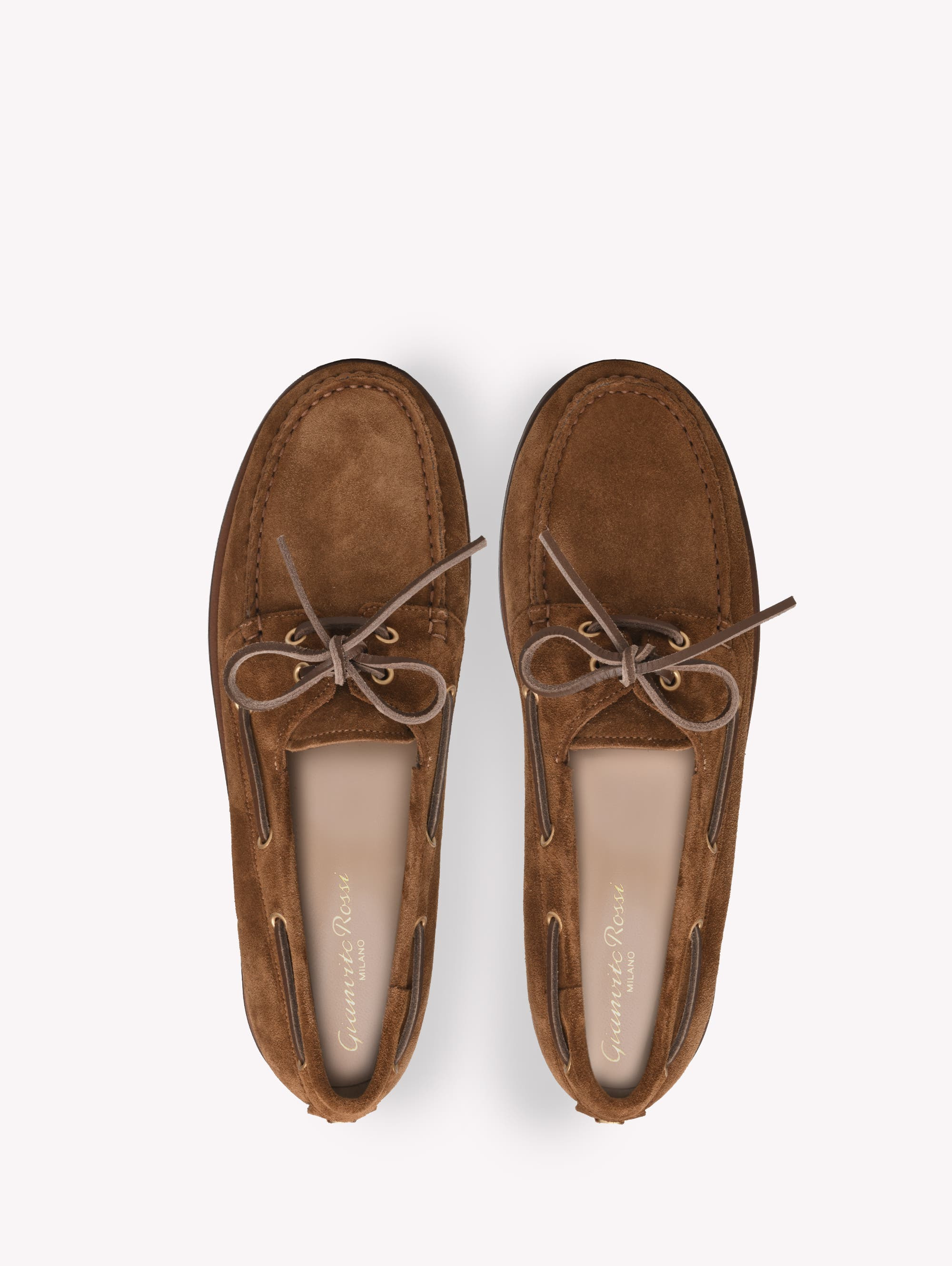 Gianvito Rossi Vandée Mocassin in Brown Suede at Nordstrom - 3
