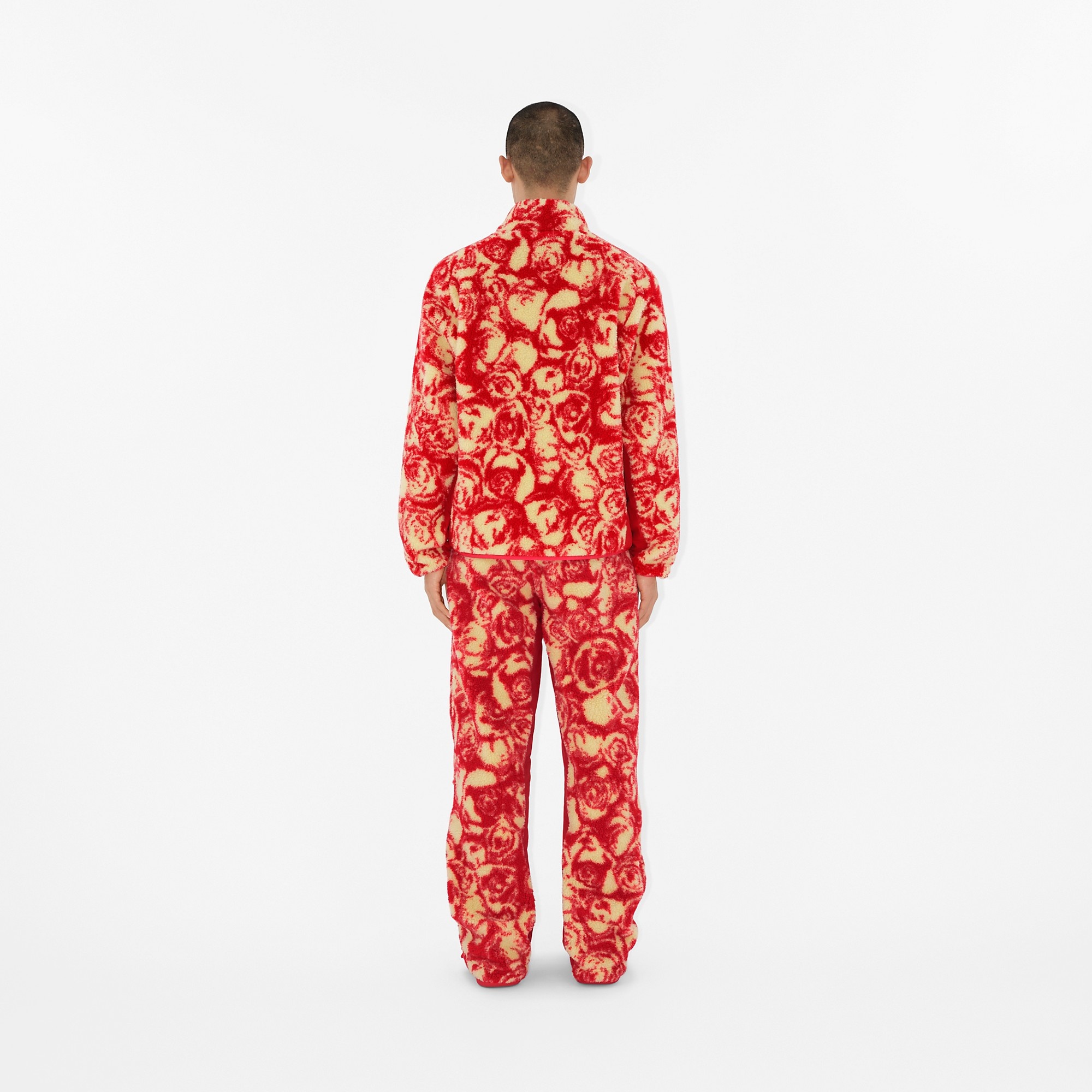 Rose Fleece Track Pants - 4