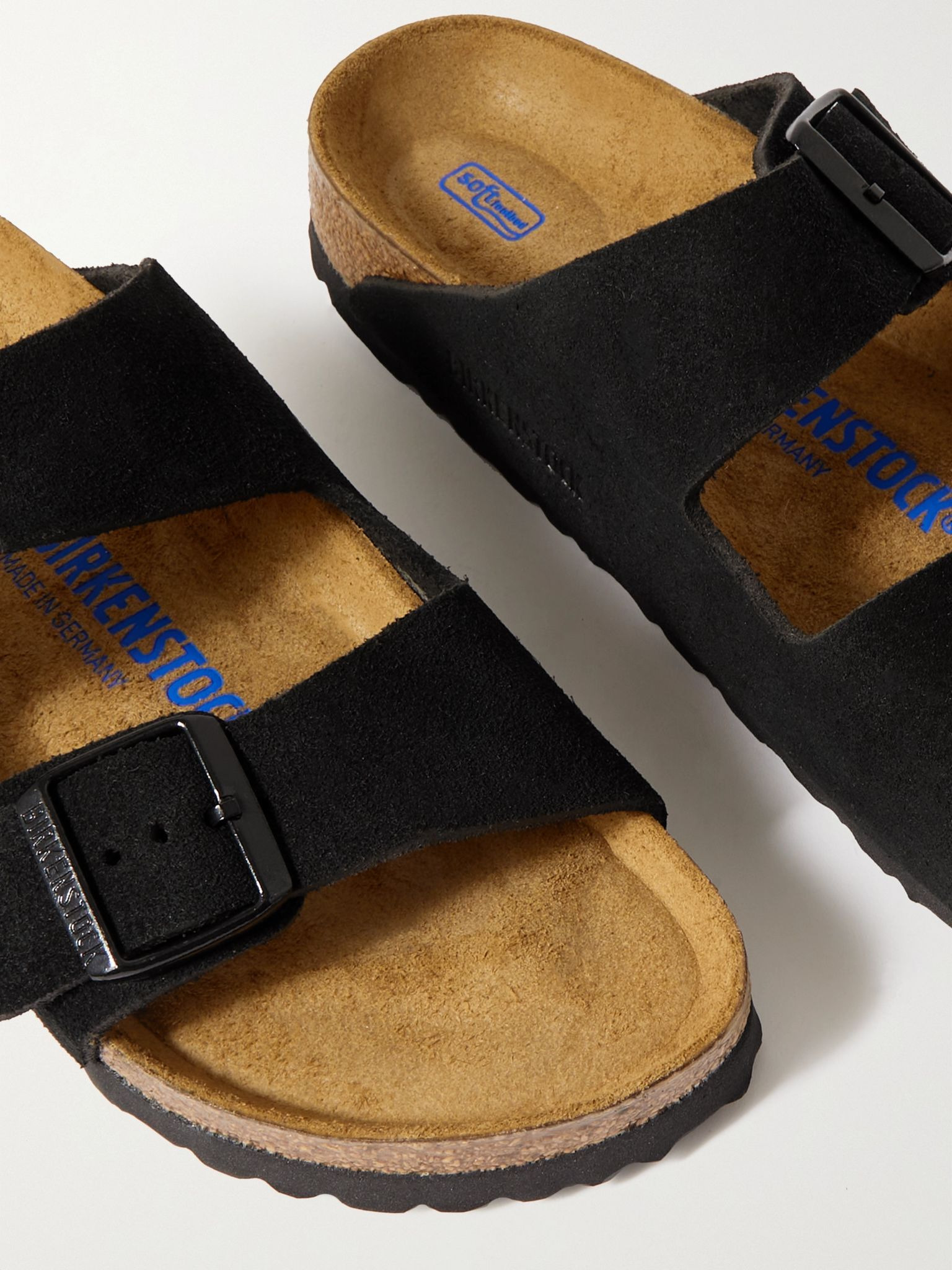 Arizona suede sandals Black - 4