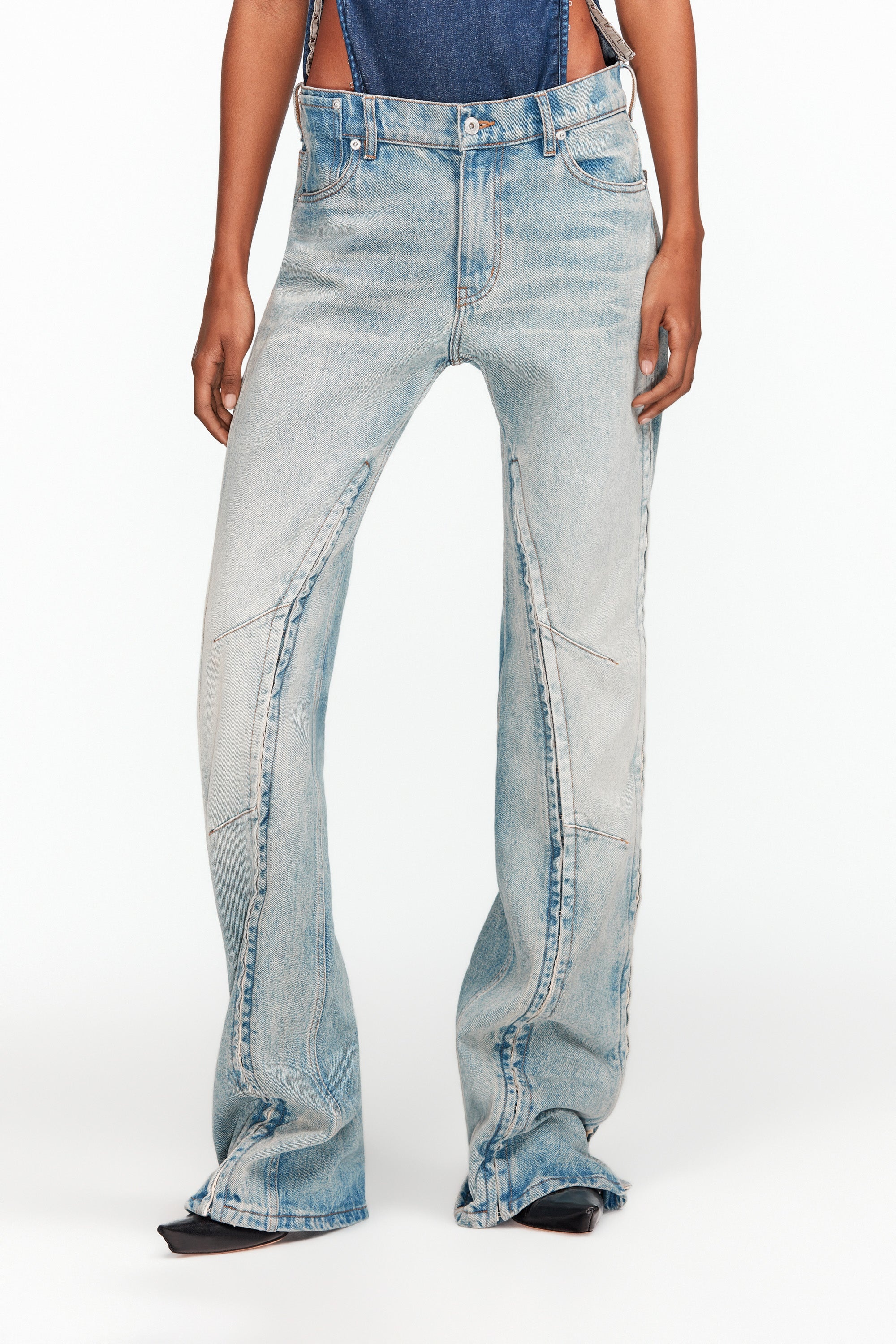 Hook and Eye Slim Jeans - 4
