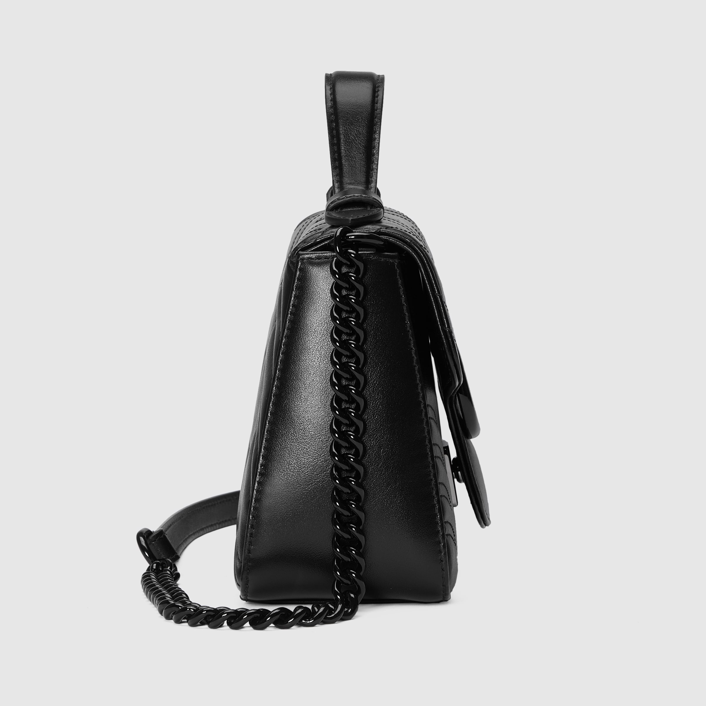 GG Marmont mini top handle bag - 7
