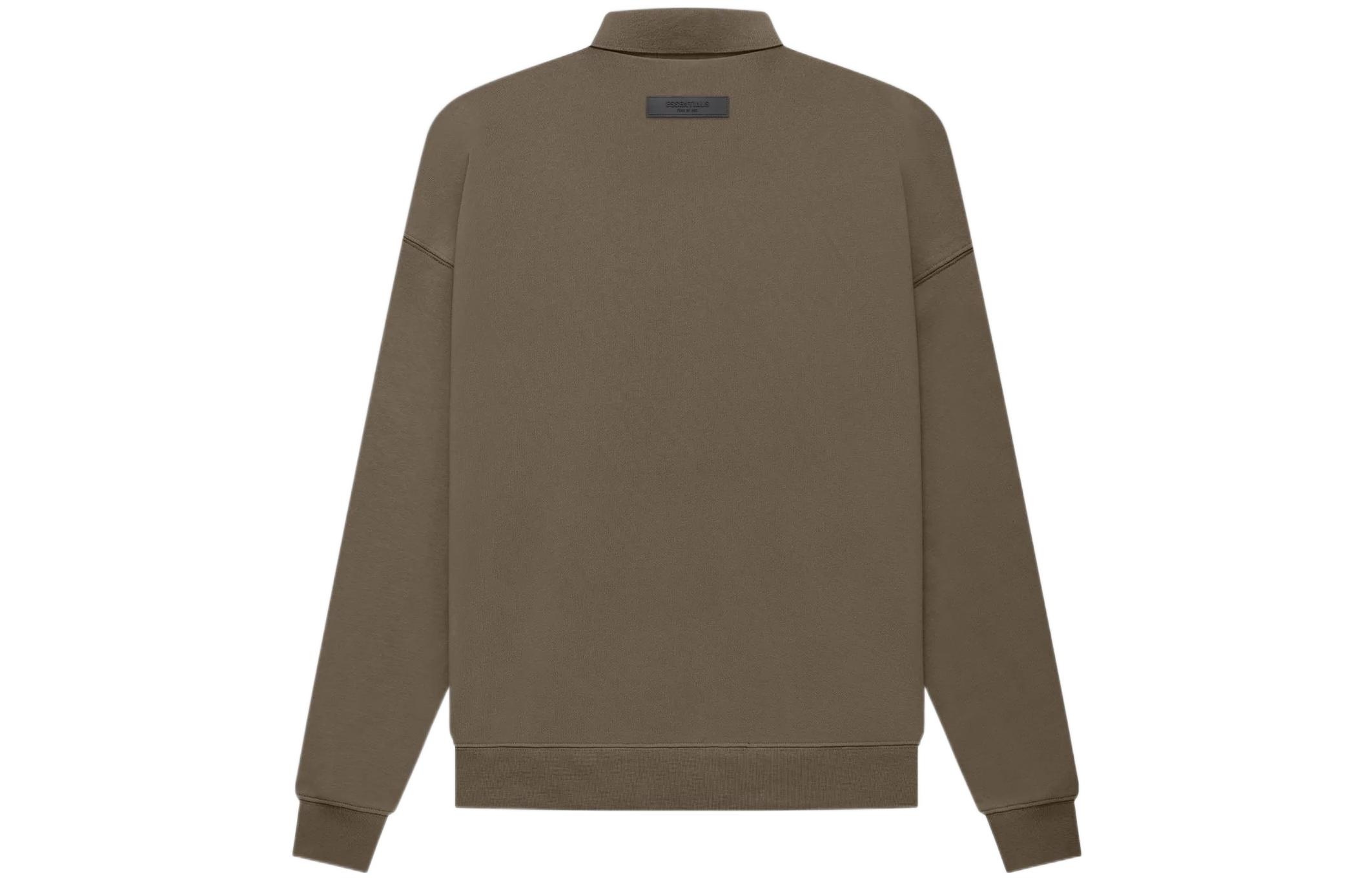 Fear of God Essentials FW22 LS Polo 'Wood' FOG-FW22-673 - 2