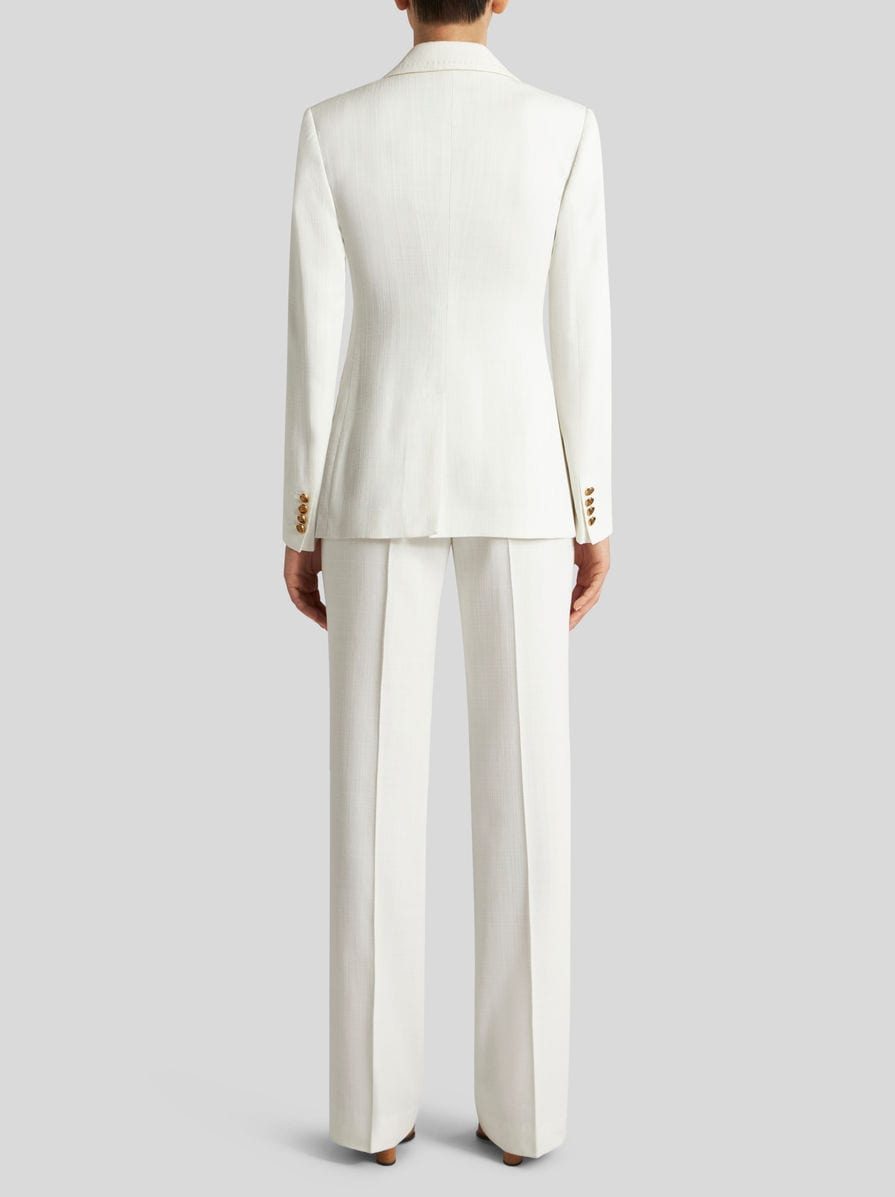 SLUB FABRIC JACKET - 4